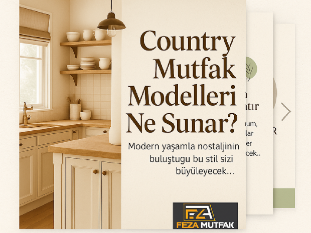 Country Mutfak Modelleri Ne Sunar?